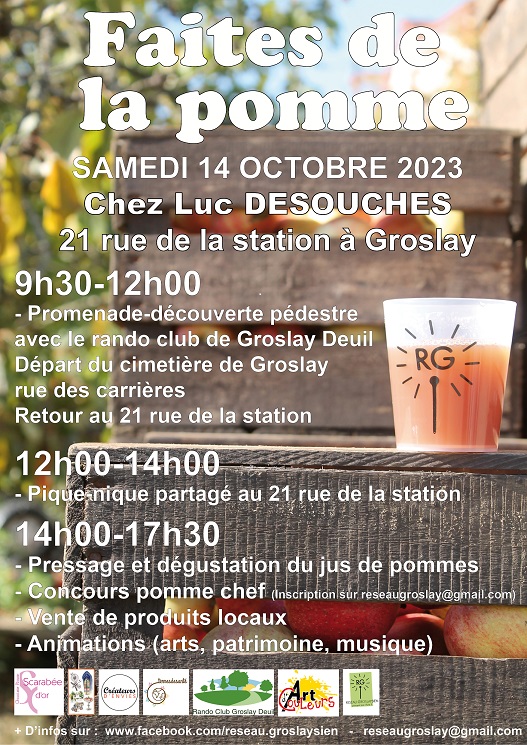 Faites de la pomme - Groslay 14 octobre 2023