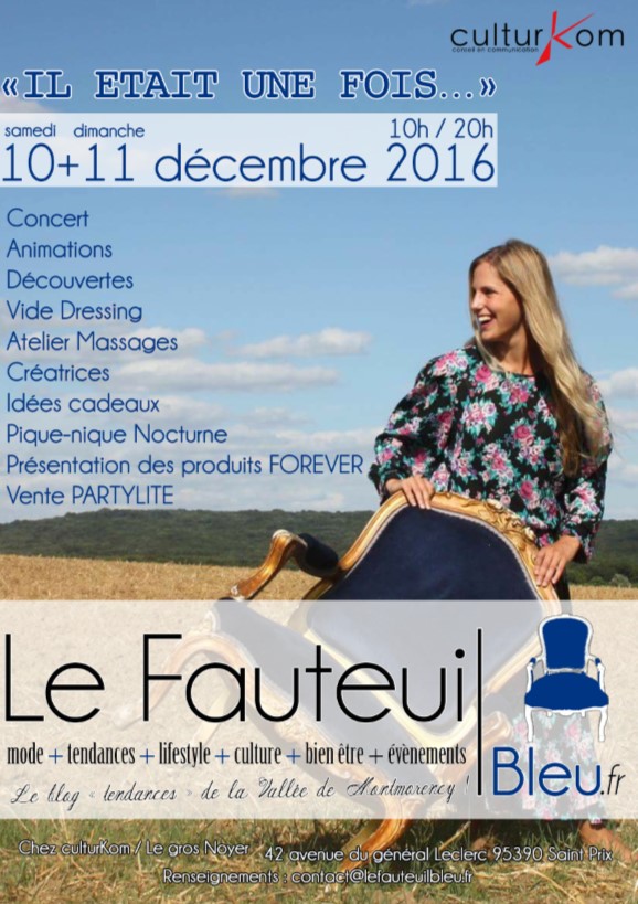 LE FAUTEUIL BLEU