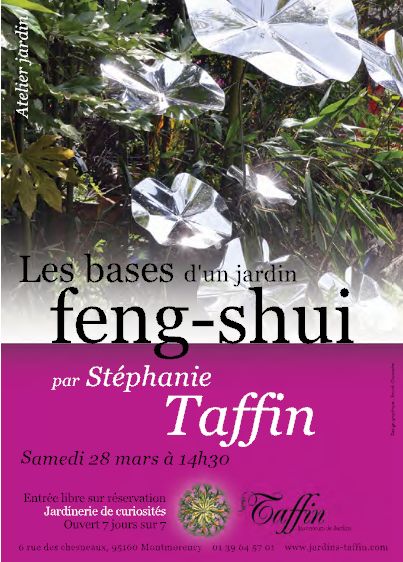 ATELIER ; BASES D'UN JARDIN FENG-SHUI
