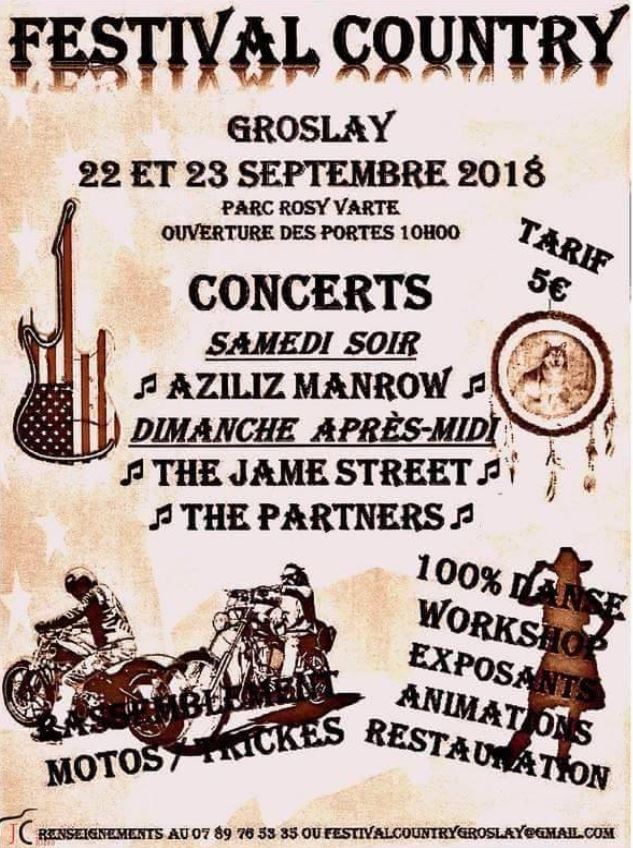 Festival Country à Groslay - 2018