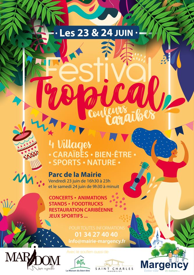 Festival tropical couleurs Caraïbes - 23 et 24 juin 2023