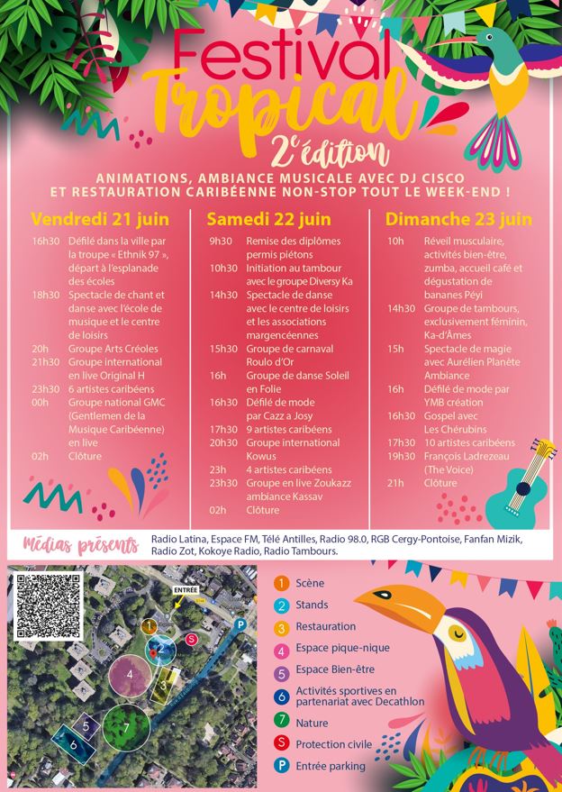 Festival Tropical 2024 - Programme