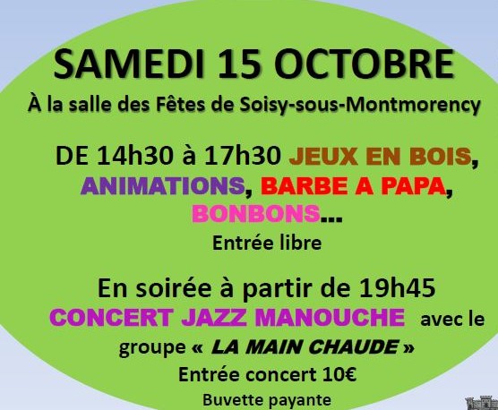Fête de Loisirs et Culture à Soisy - 15 octobre 2022