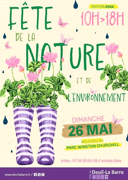 Fête de la Nature et de l'Environnement - Deuil-la-Barre - 26 mai 2024