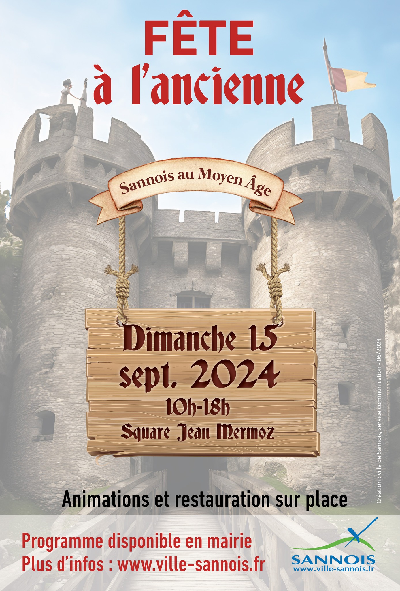 Fête à l'ancienne - Sannois - 2024