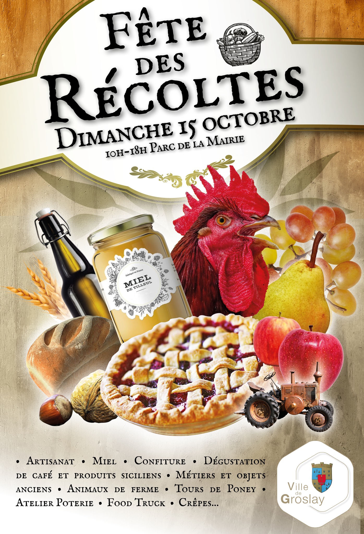 Fête des récoltes Groslay 2023