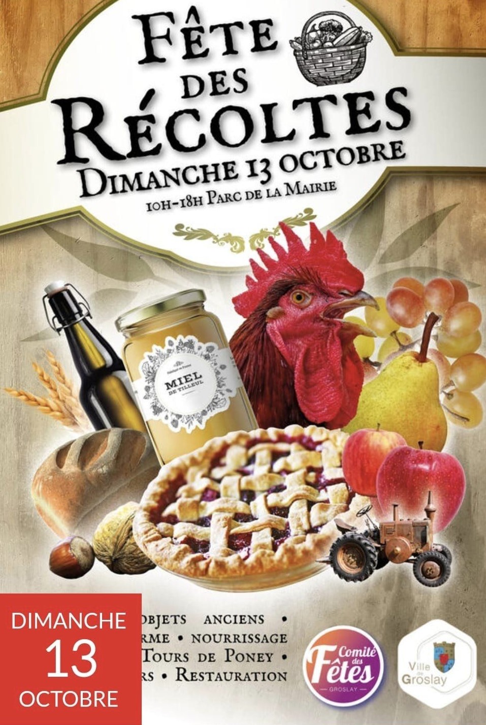 Fête des récoltes - Groslay - 13 octobre 2024