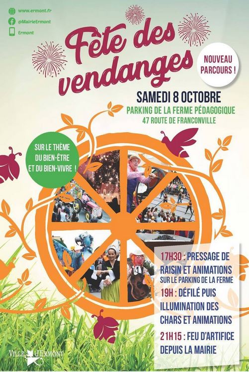 Fête des vendanges 2022 à Ermont