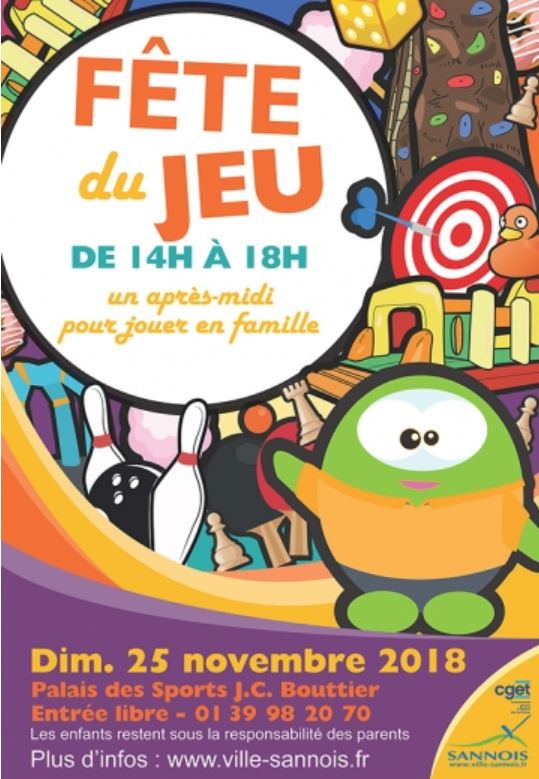 Fête du jeu à Sannois - 2018