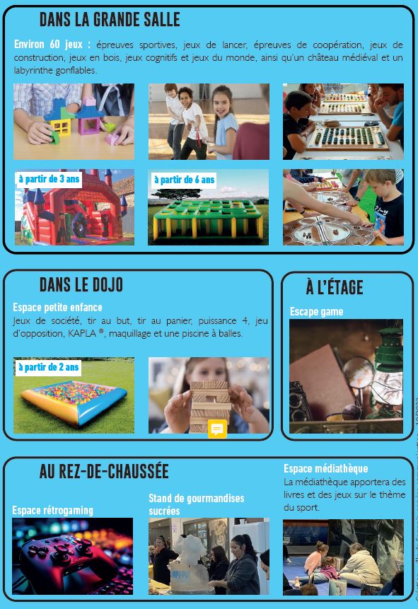 Fête du jeu - Programme - Sannois - 2023
