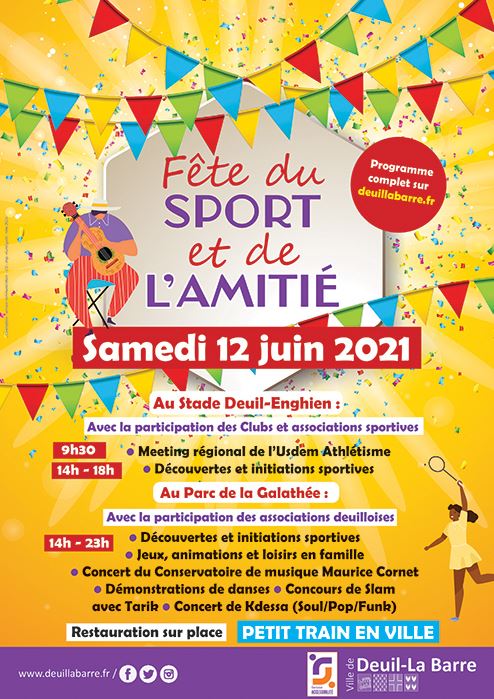 Fête du Sport et de l'Amitié - Deuil-la-Barre