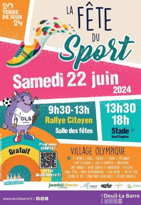 Fête du Sport - Deuil - 22 juin 2024