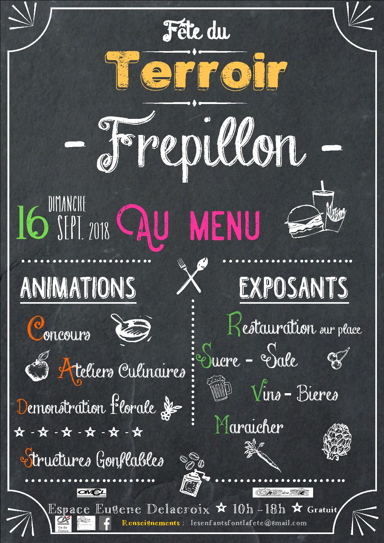 Fête du terroir à Frépillon le 16 septembre 2018