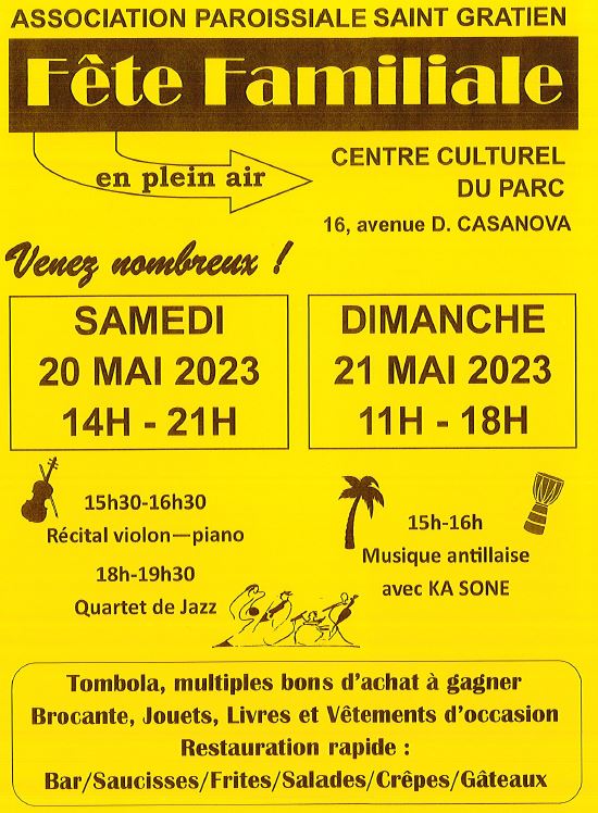Fête familiale Saint-Gratien 2023