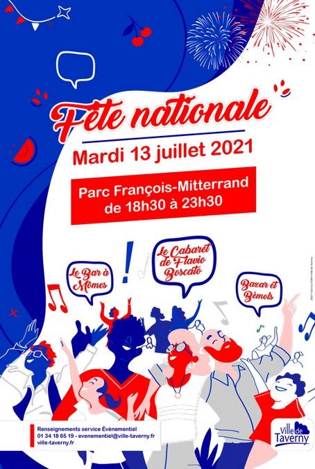Fête natioanle 2021 à Taverny