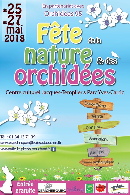 FETE DE LA NATURE ET DES ORCHIDEES au PLESSIS BOUCHARD