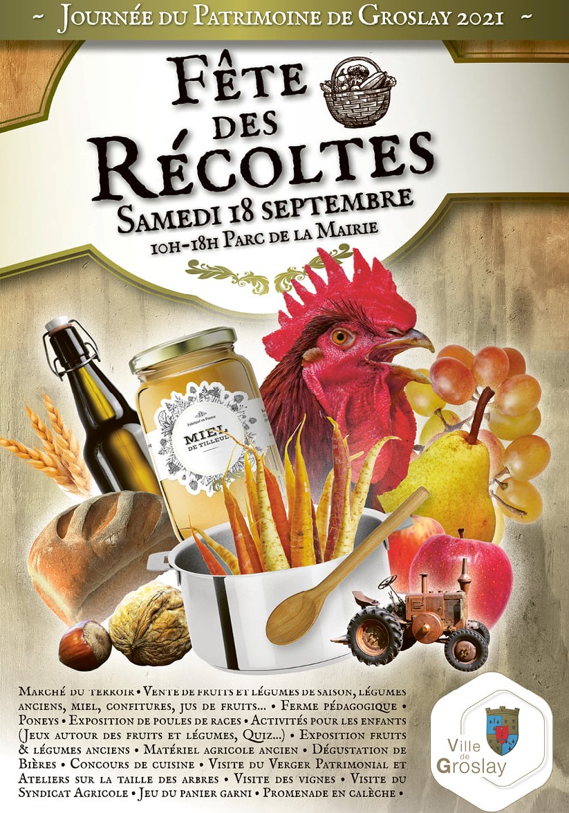 Fête des récoltes à Groslay - 2021