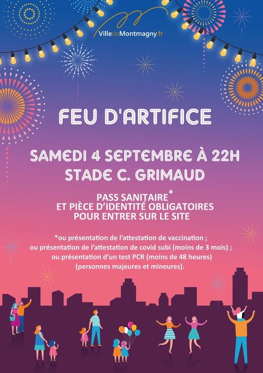 Feu d'artifice de Montmagny - septembre 2021
