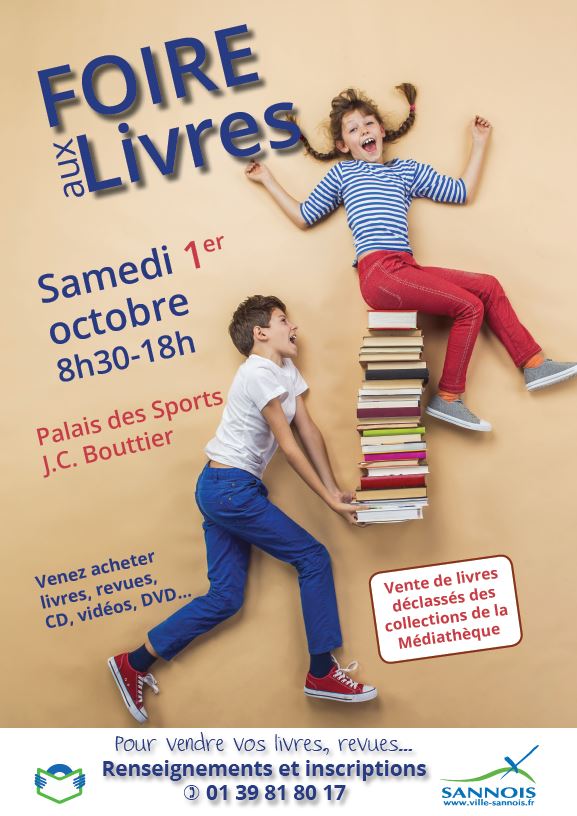 Foire aux livres à Sannois