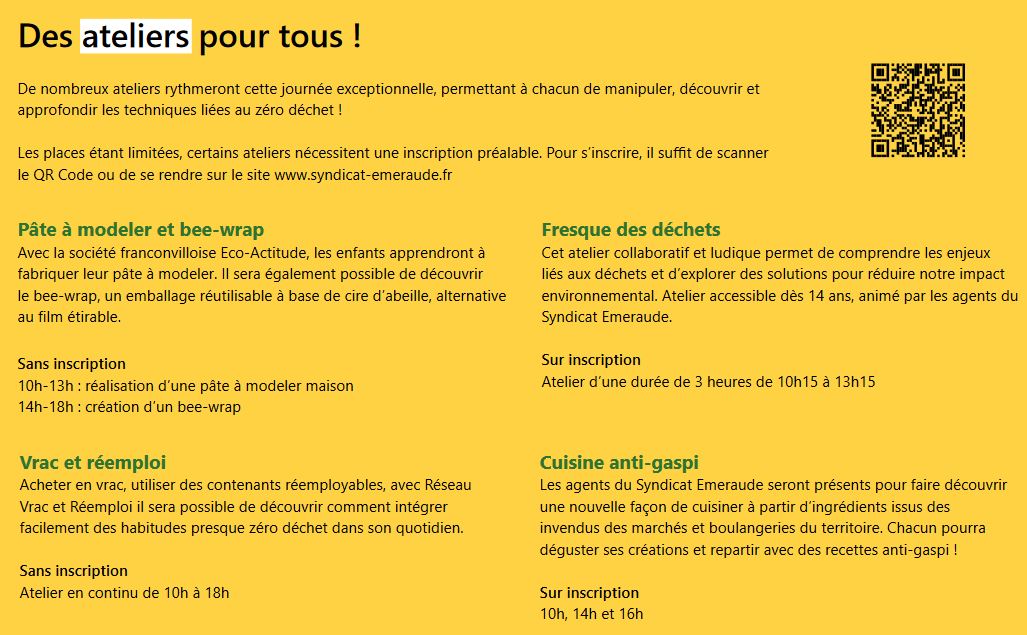 Ateliers Forum Zero-Dechet - 2024 - 1