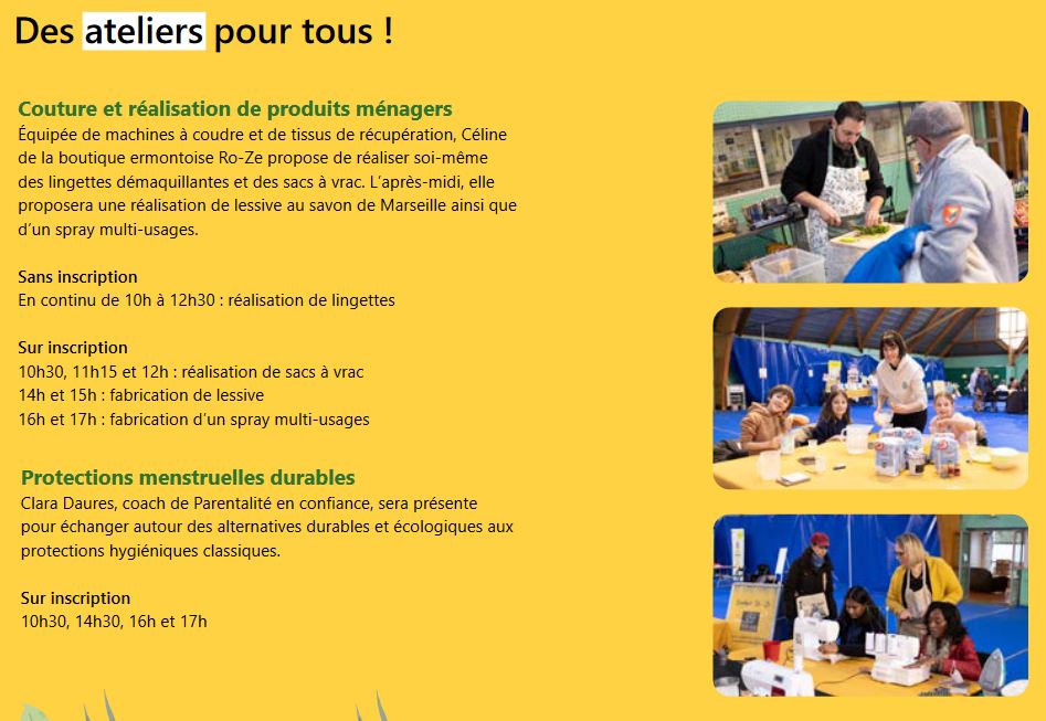 Ateliers Forum Zero-Dechet - 2024 - 2