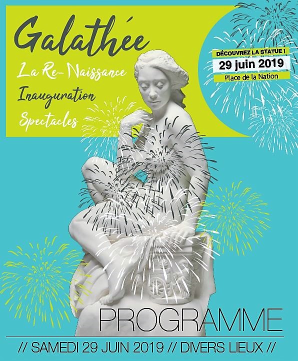 Parcours spectacle autour du myjthe de Galathée