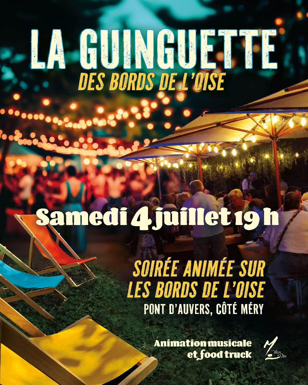 La guinguette des bords de l'Oise