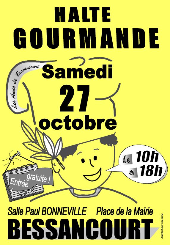 Halte gourmande à Bessancourt en 2018