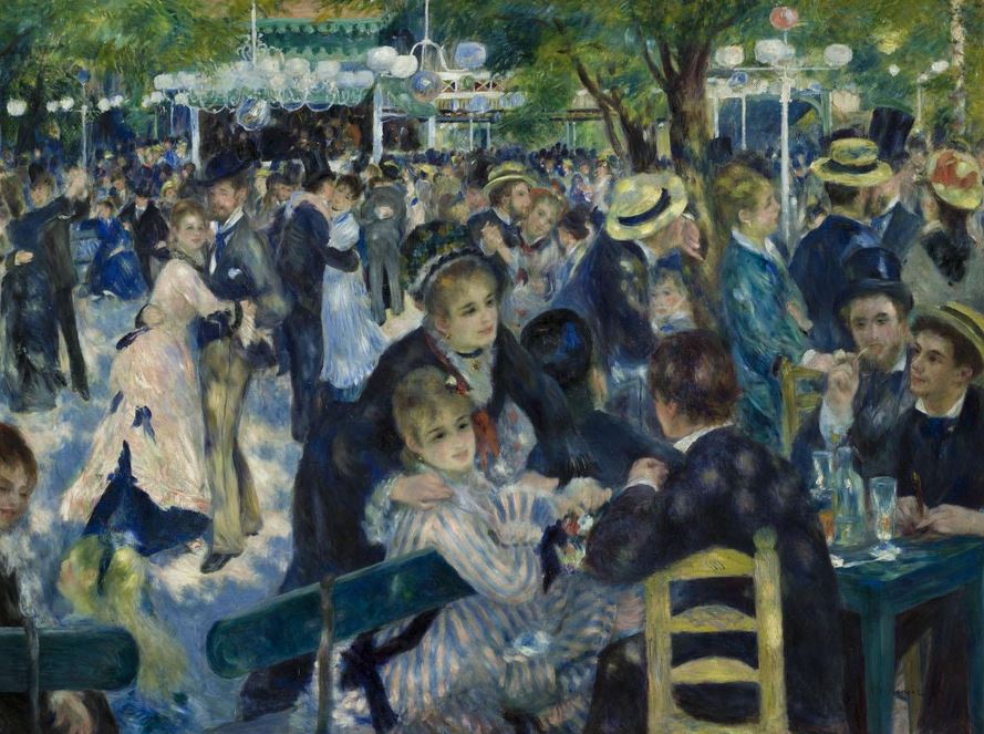 Bal du moulin de la galette de Auguste Renoir