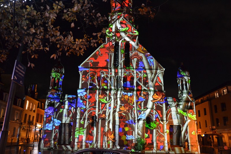 Projections monumentales Enghien 2021