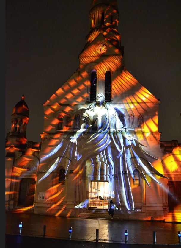 Projections monumentales 2024 - Eglise d'Enghien