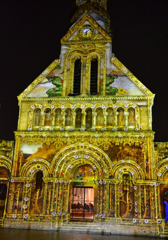 Projections monumentales 2024 - Eglise d'Enghien