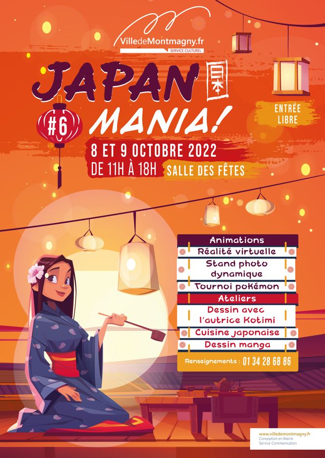 Japan Mania à Montmagny les 8 et 9 octobre 2022
