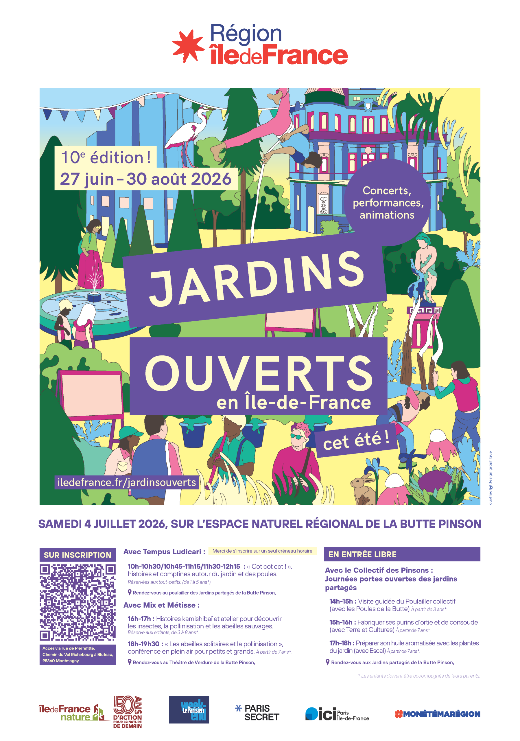 Jardins ouverts - Butte Pinson - Montmagny