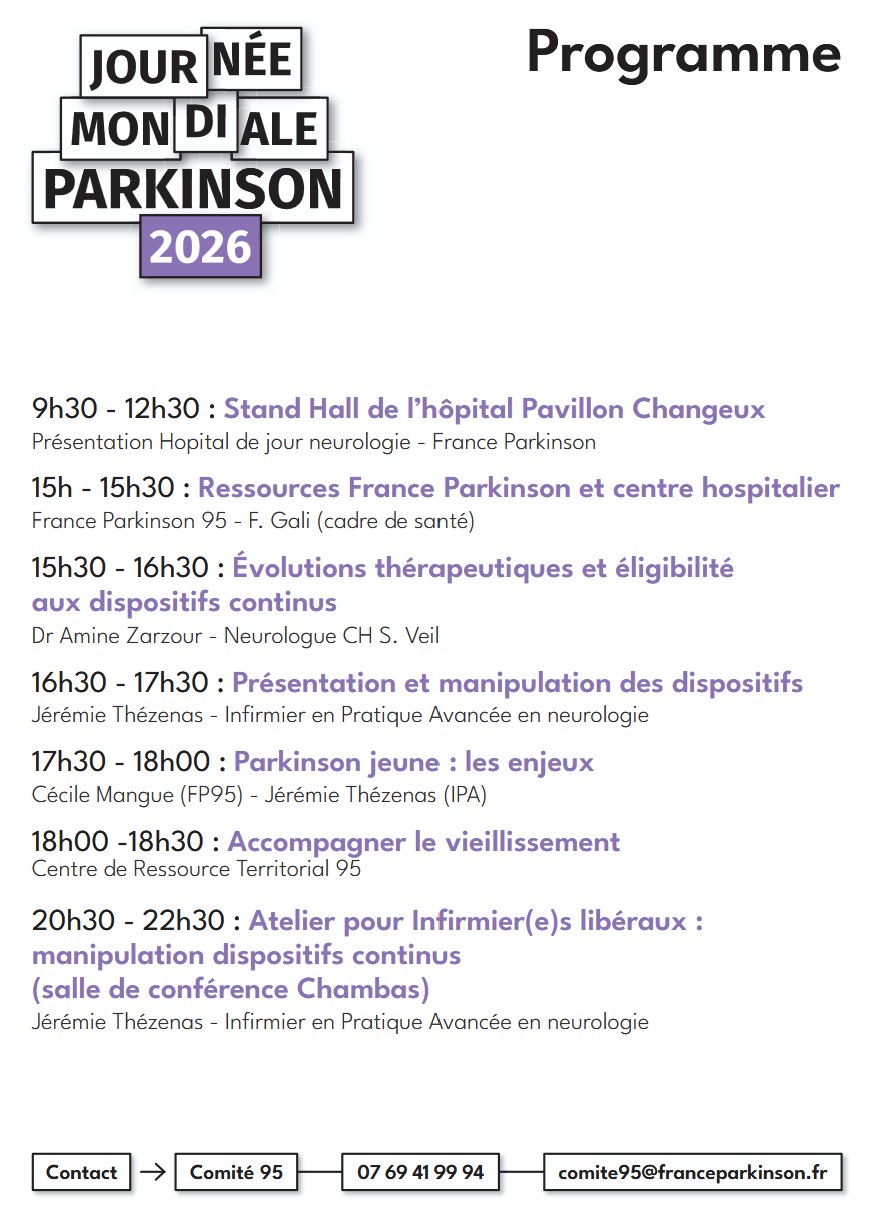 Journée Parkinson 2026 Journée Parkinson 2026