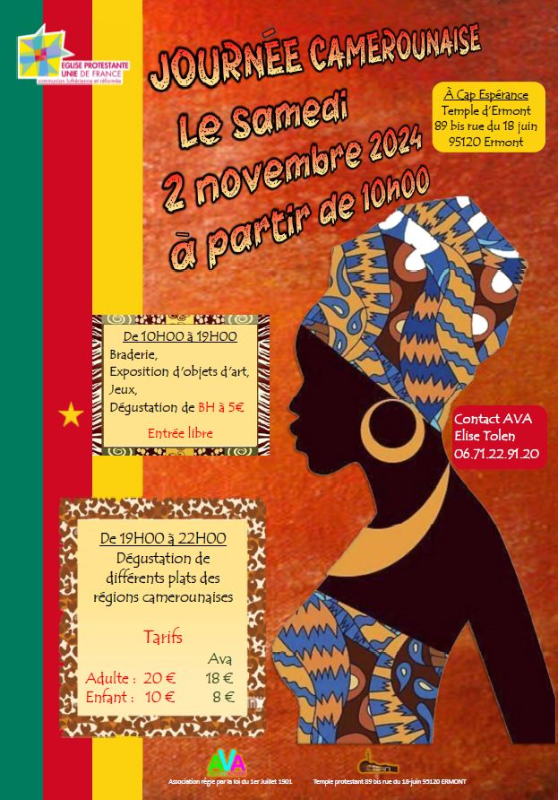 Journée camerounaise - Ermont - 2 novembre 2024