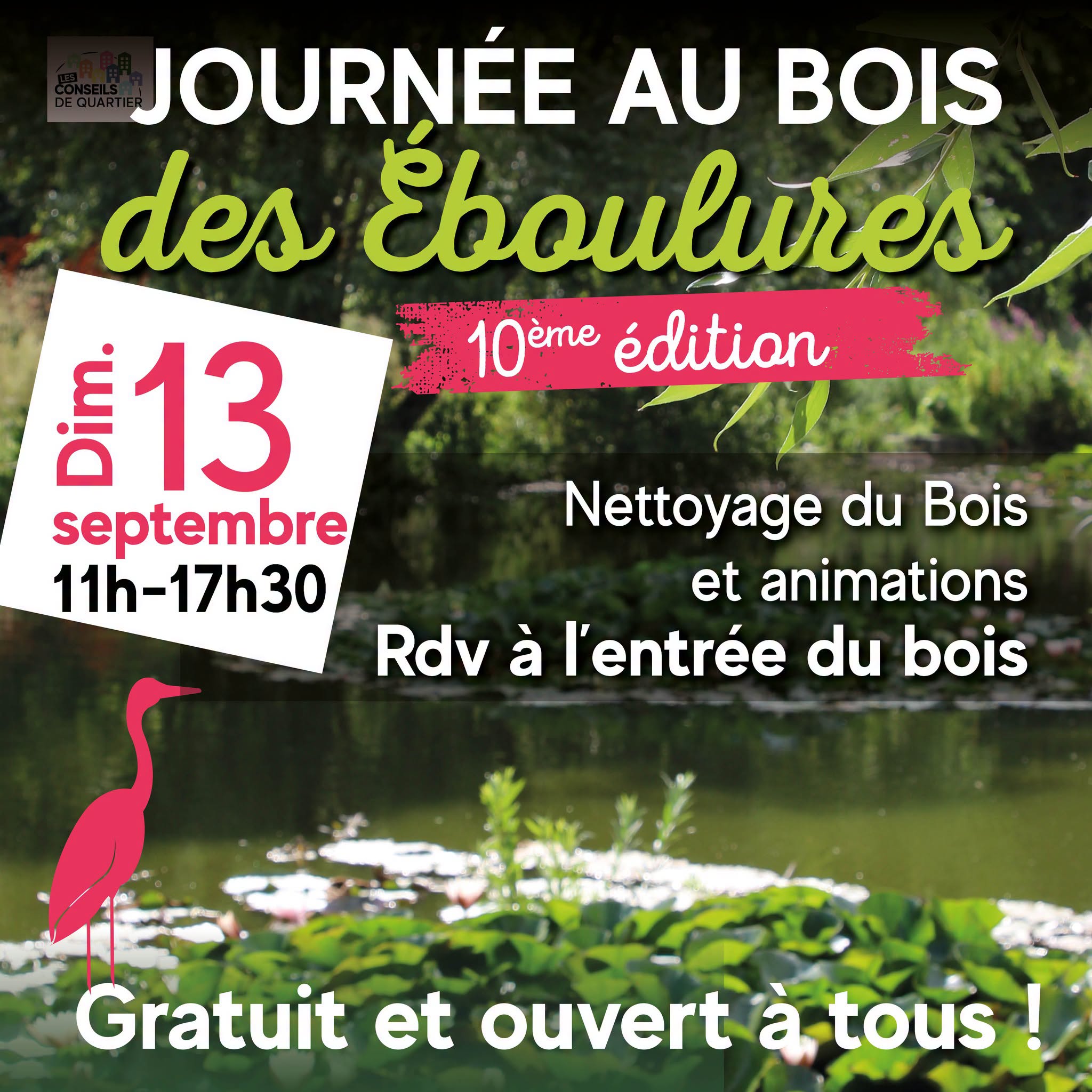 Journ&eacute;e au bois des Eboulures - 2026
