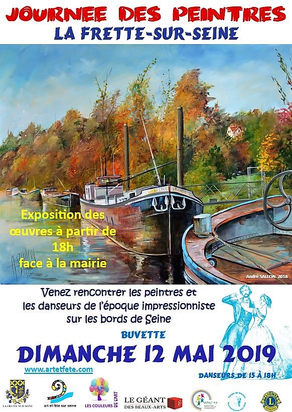 Journée des peintres à LA FRETTE SUR SEINE