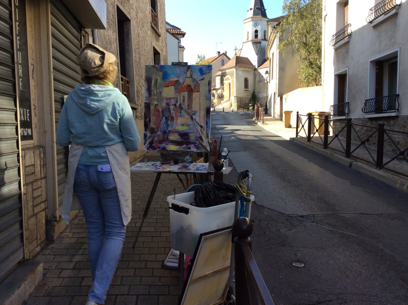 Journée sur le motif à Montigny