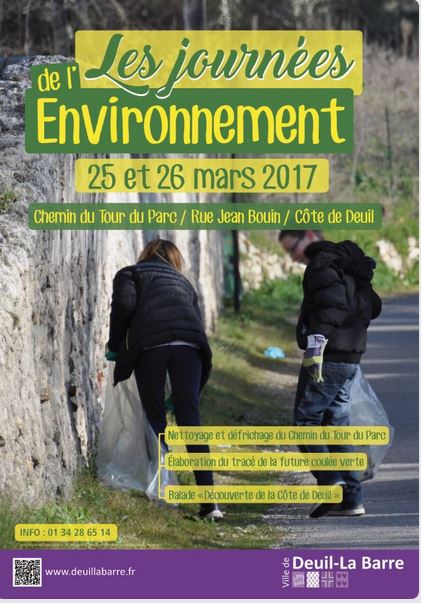 LES JOURNEES DE L'ENVIRONNEMENT DE DEUIL