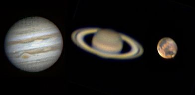 Jupiter Saturne