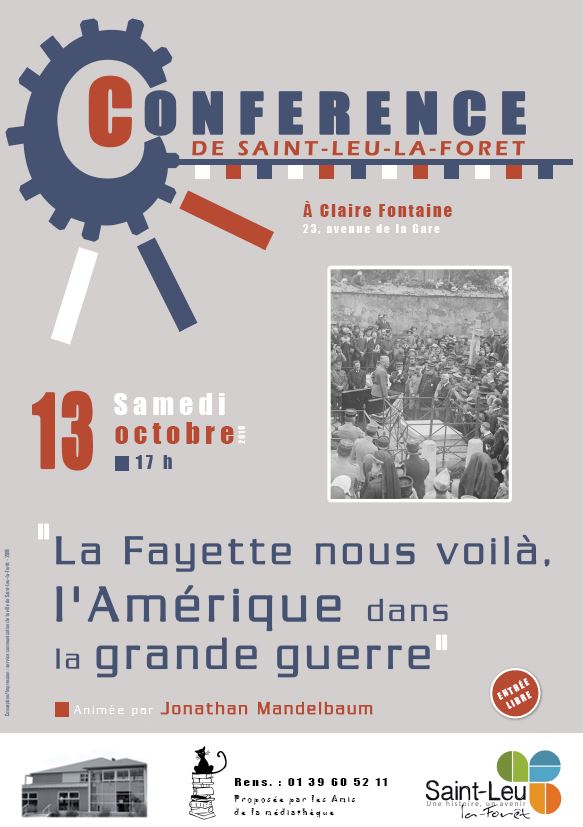 Conférence à Saint-Leu le 13 octobre 2018