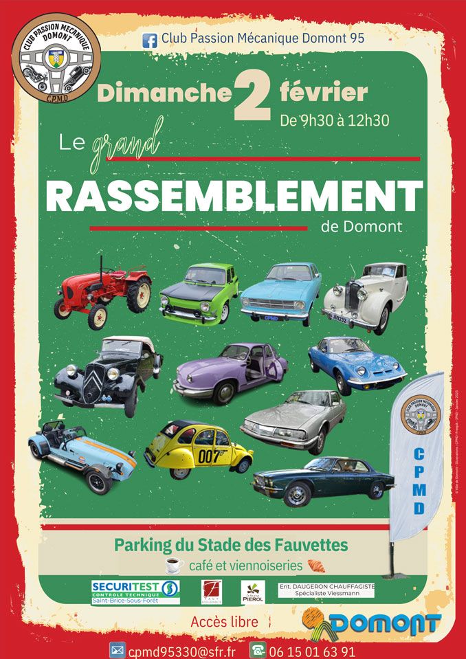 Le grand rassemblement - Domont le 2 février 2025