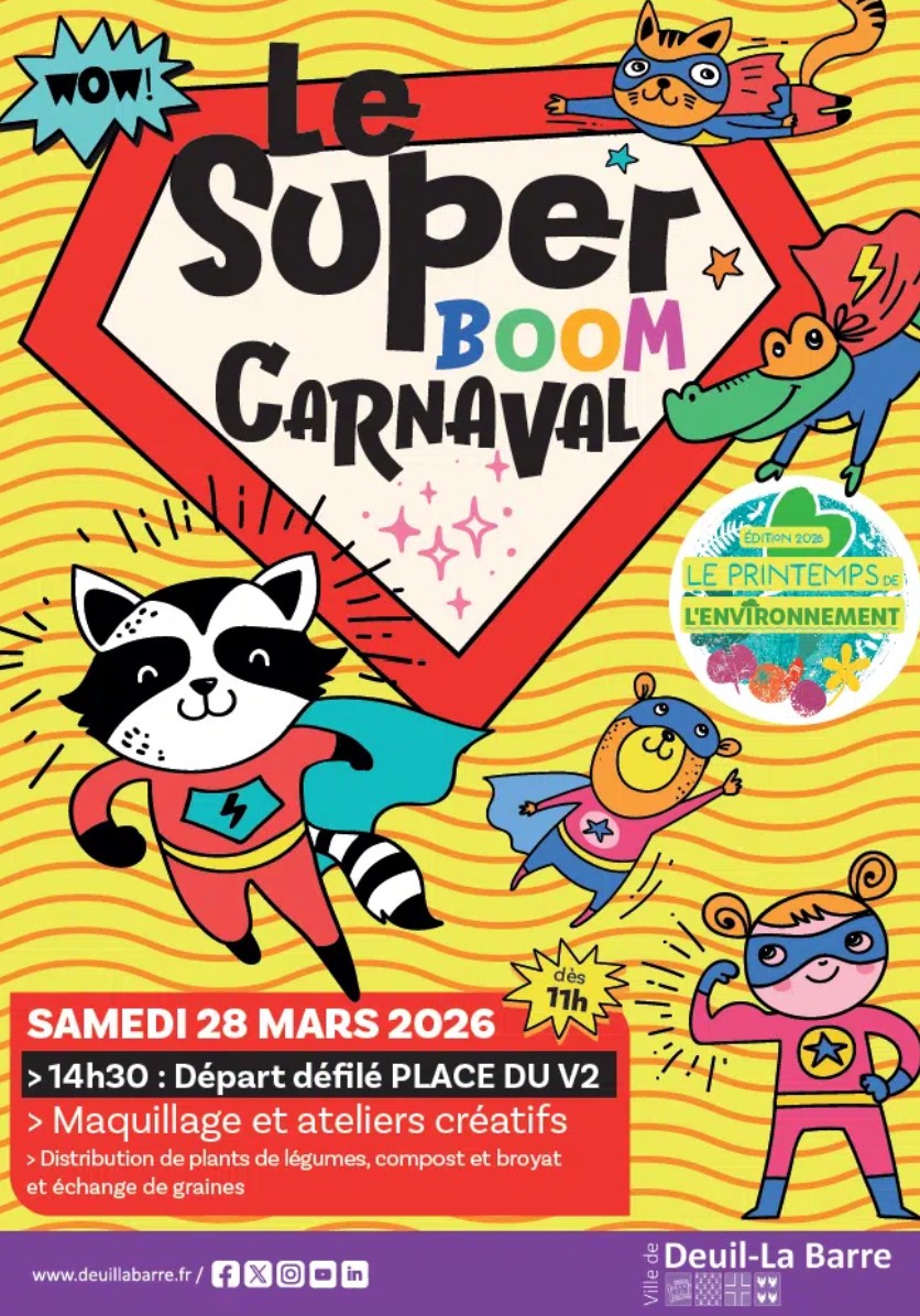 Le super boom carnaval - Deuil-La Barre - 2026