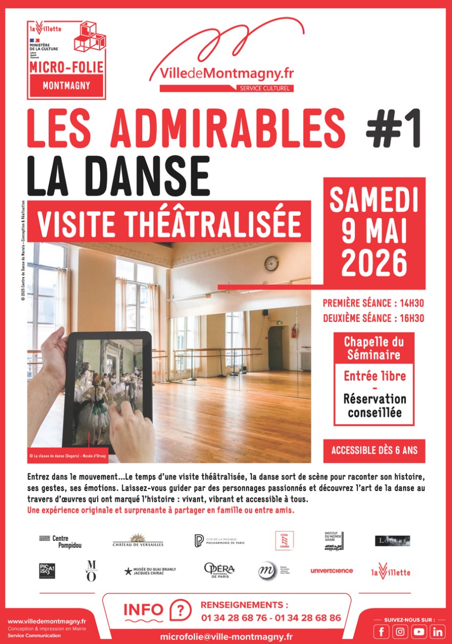Micro folie - Les admirables - La danse - Montmagny