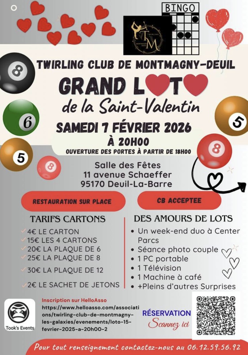 Loto &agrave; Deuil le 7 f&eacute;vrier 2026