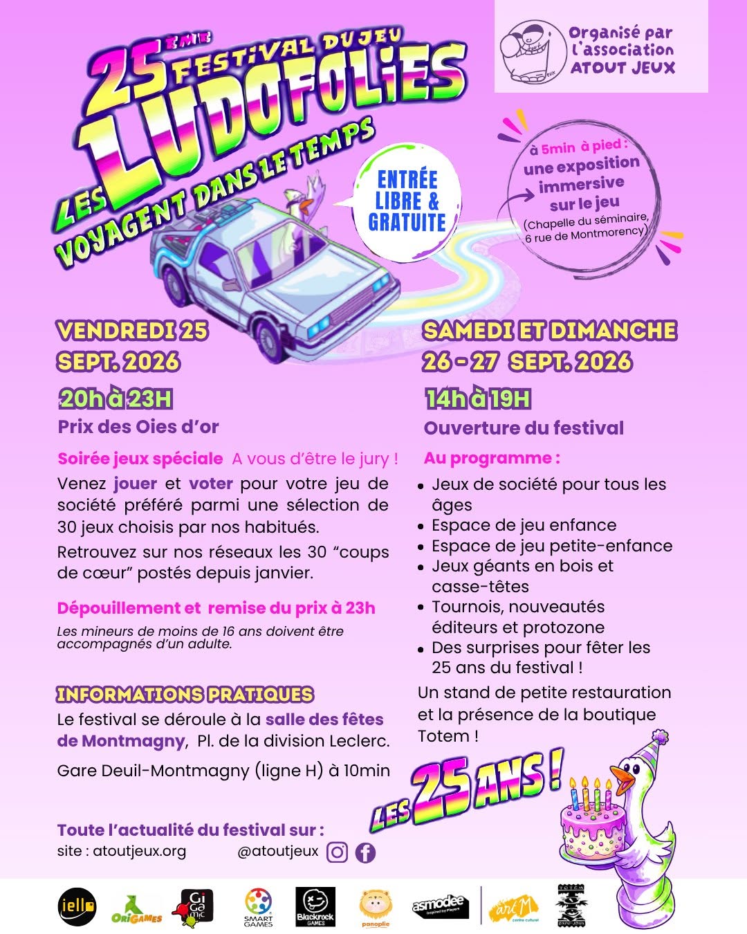 Ludofolies 2026 - programme