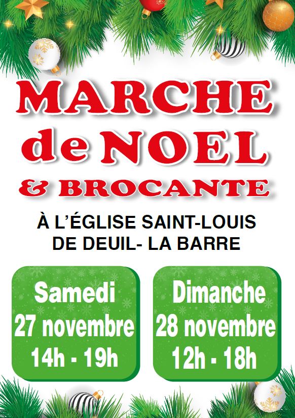 Marché de Noël - Deuil-la-Barre