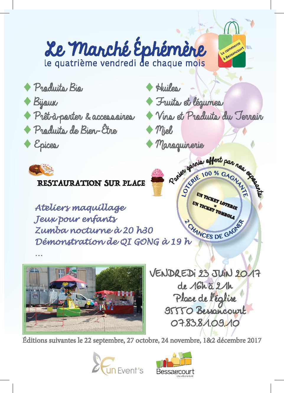 Marché éphémère de Bessancourt