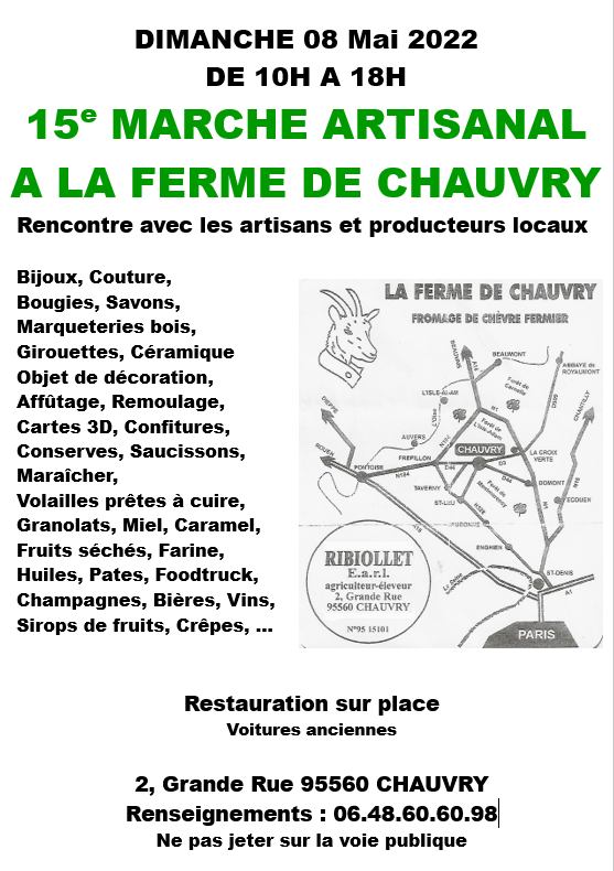 Marché à la ferme de Chauvry - 2022